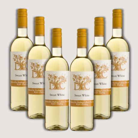 DC Sweet White (Bukettraube Chenin Blanc) case of six